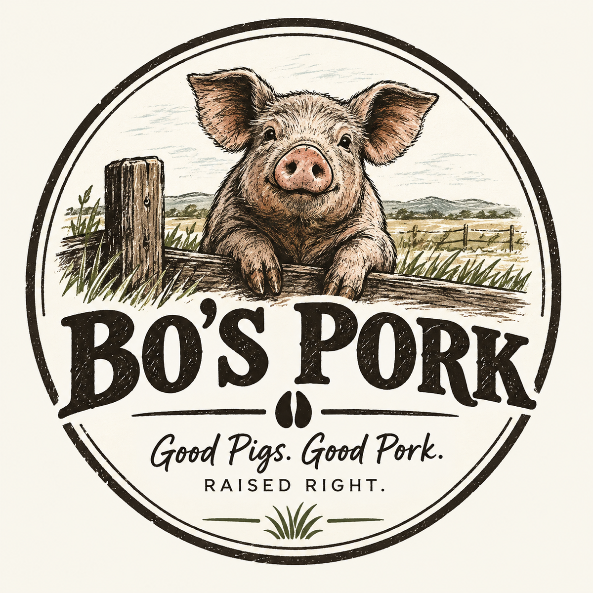Bo’s Pork — Whole or Half Pig