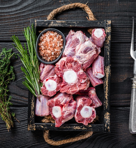 Grass-fed beef oxtail from Champion Valley Farm