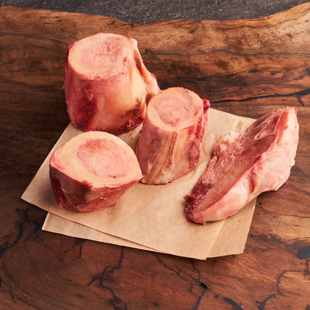 Grass-fed beef marrow bones from Champion Valley Farm